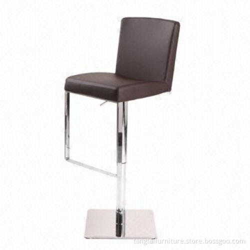Swivel Stool, Made of PU/Fabric and Chrome Frame, ODM/OEM Orders are Welcome
